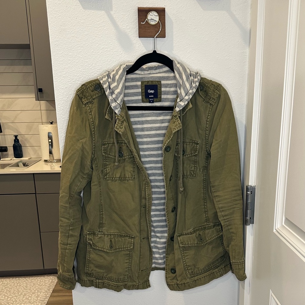 Gap Green Utility Jacket